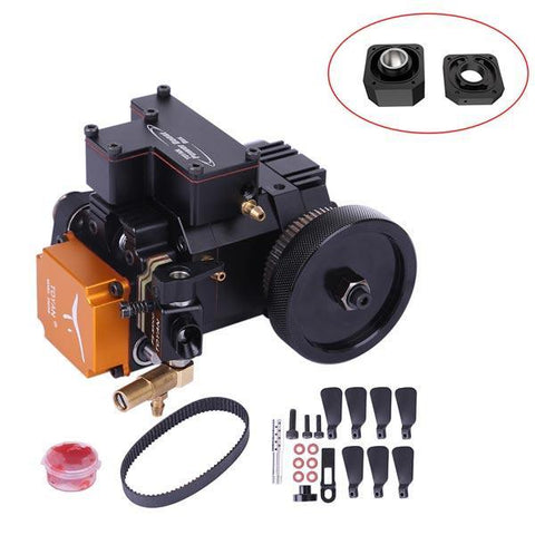 enginediy Engine Models Four-stroke Engine Water Cooled Four Stroke Petrol Engine IC Engine Gift Collection for Adult - Enginediy