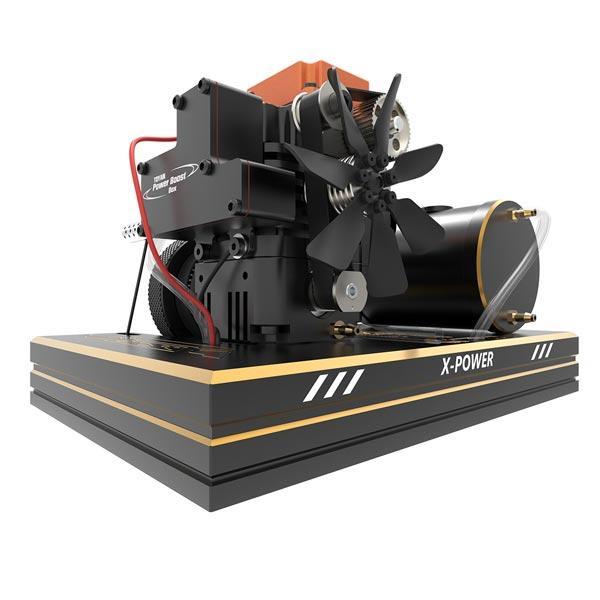 enginediy RC Engine [ Newly Release ] Toyan Engine Base for FS-S100 FS-S100G Full Metal Toyan Engine Bracket with Metal Tank, Battery Box, One Key Start Button, ect.