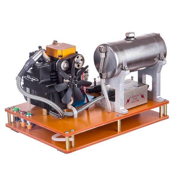 enginediy RC Engine Toyan FS-S100G 4 Stroke Gasoline Engine 12V DIY Electric Generator Science Toy - Enginediy