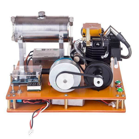 enginediy RC Engine Toyan FS-S100G 4 Stroke Gasoline Engine 12V DIY Electric Generator Science Toy - Enginediy